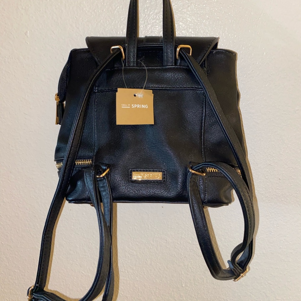 BRAND NEW Call it Spring mini black backpack - Picture 2 of 2